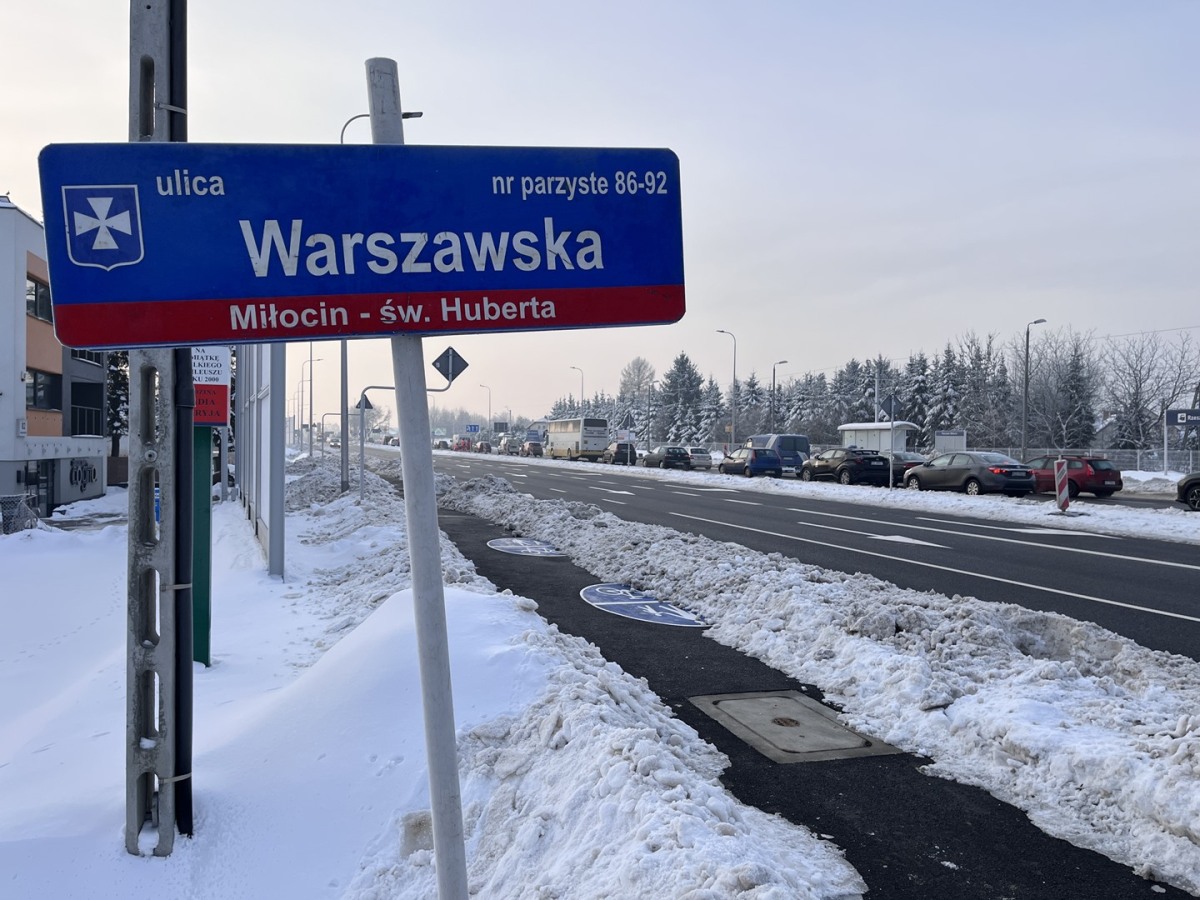 Przebudowa ul. Warszawskiej w Rzeszowie na finiszu [ grudzień 2023 ]